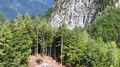 Nad Gozdom - Martuljkom postavili nov bivak