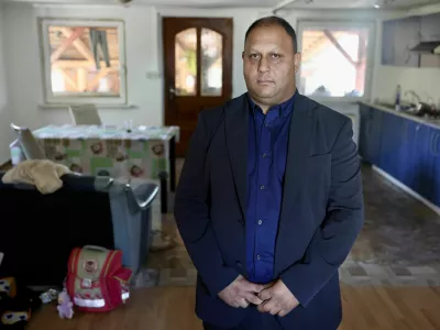 Romsko naselje Kerinov grmromski svetnik Dejan Brajdič