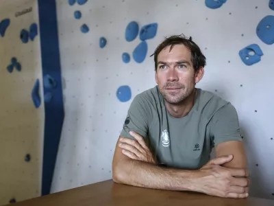 - 21.08.2024 - alpinist, plezalec Aleš Česen //FOTO: Jaka Gasar