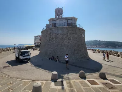 svetilnik punta piran / Foto: Katja Gle&scaron;čič 