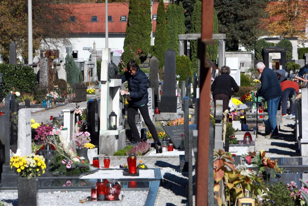 28.10.2025 - pokopališče VičFoto: Tomaž Skale