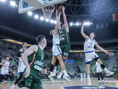 Thomas Kennedy- 29.10.2025 - košarka - Olimpija: Neptunas//FOTO: Jaka Gasar