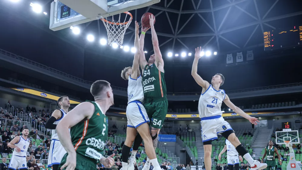 Thomas Kennedy- 29.10.2025 - košarka - Olimpija: Neptunas//FOTO: Jaka Gasar