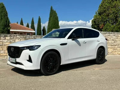 Mazda CX-60 e-skyactiv D254 AWD homura plus: Redko, kot je marsikje pitna voda