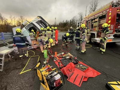 Prometna nesreča primorka 31. 10. 2025