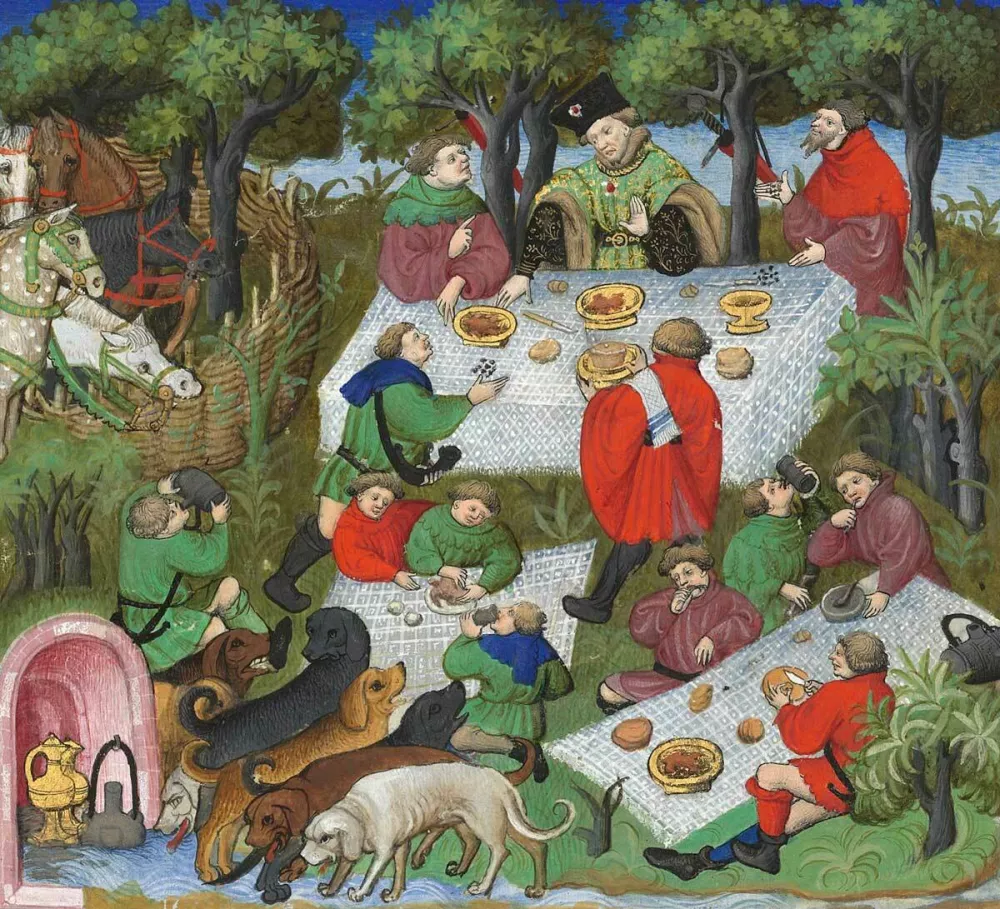 Le repas de chasse (1406) 