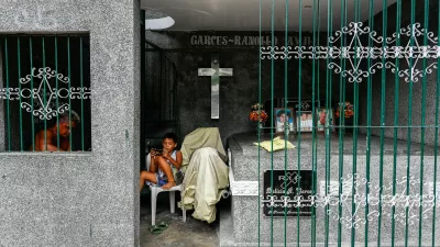 Prizor s pokopališča v Manili / Foto: Profimedia / Foto: Profimedia