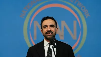 Democratic candidate for New York City mayor, Zohran Mamdani, delivers remarks at the National Action Network House of Justice on the final weekend before the 2025 mayoral election in New York City, U.S., November 1, 2025.  REUTERS/Ryan Murphy