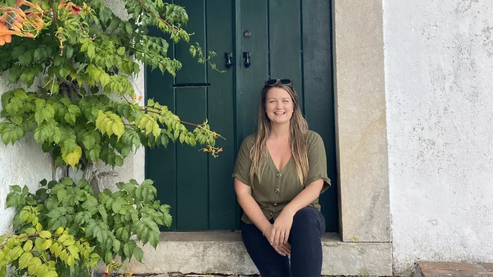 Eva Lukšič Medved na Portugalskem / Foto: Osebni Arhiv