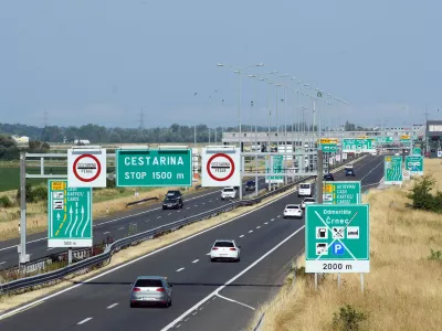 Hrvaška, avtocesta, cestnina. Foto: Pixsell