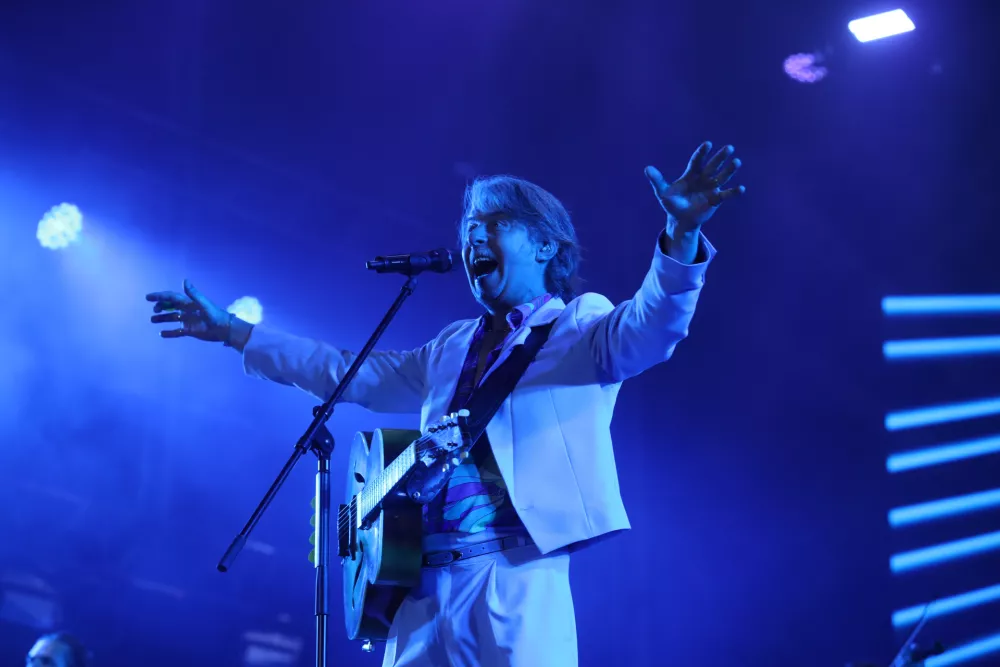 Konec avgusta je Magnifico organiziral koncert ob 30. obletnici njegovega samostojnega delovanja v Stanežičah. / Foto: Luka Cjuha