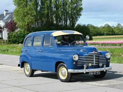 Renault colorale (1950–1957): Ni avto, temveč je traktor z dušo