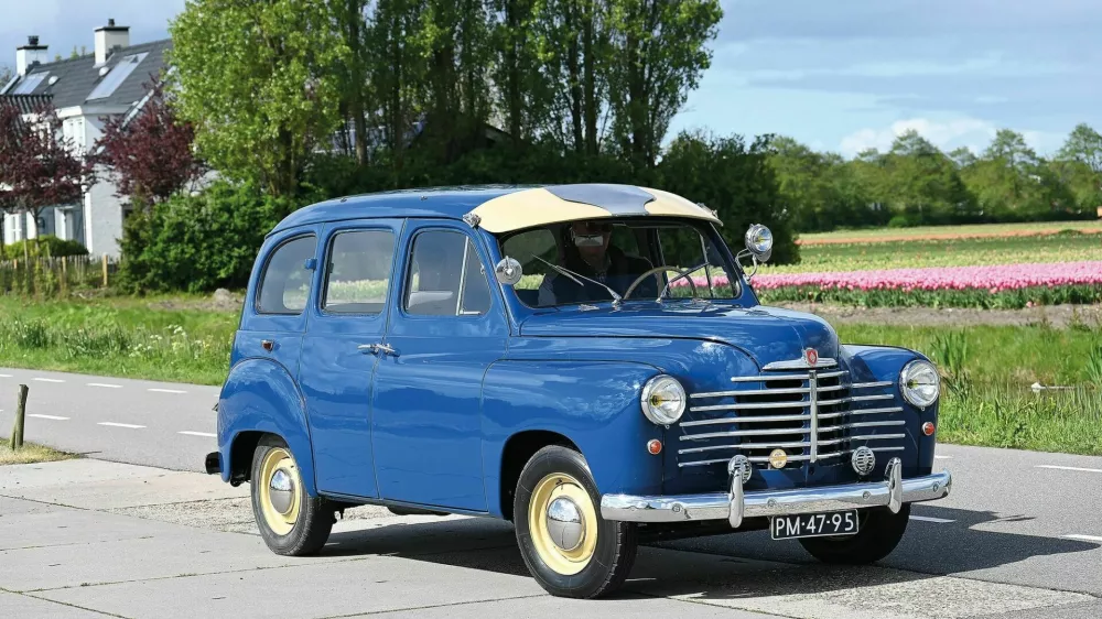Renault colorale (1950–1957): Ni avto, temveč je traktor z dušo