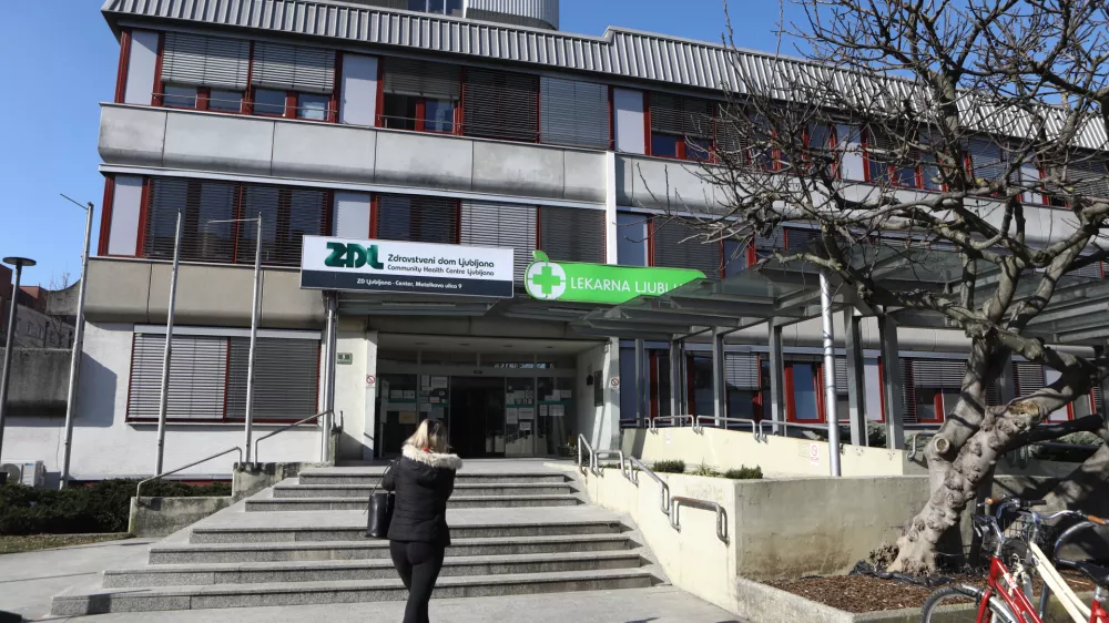 13.02.2023 - Zdravstveni dom ZD Ljubljana - Center - Metelkova ulica 9FOTO: Luka Cjuha