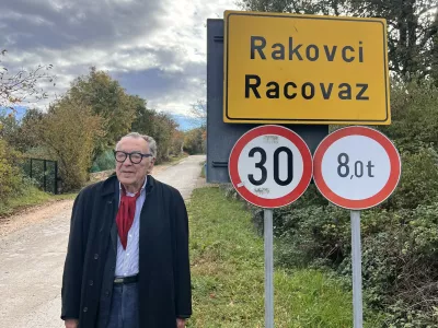 Milan Rakovac (1939) je istrski književnik in publicist / Foto: Ervin Hladnik - Milharčič