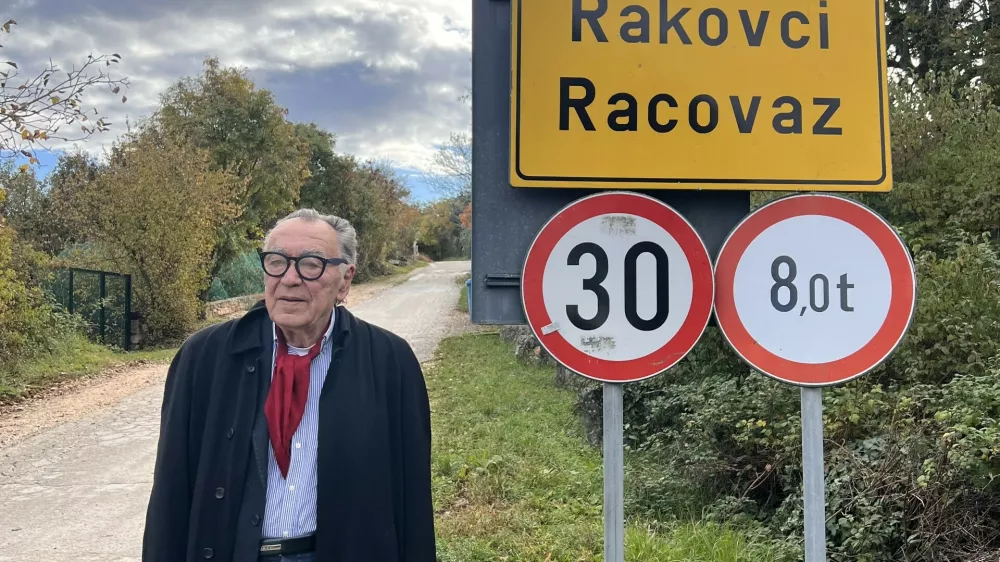 Milan Rakovac (1939) je istrski književnik in publicist / Foto: Ervin Hladnik - Milharčič