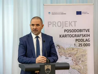 Državni sekretar MORS Boštjan Pavlin / Foto: Bruno Toič