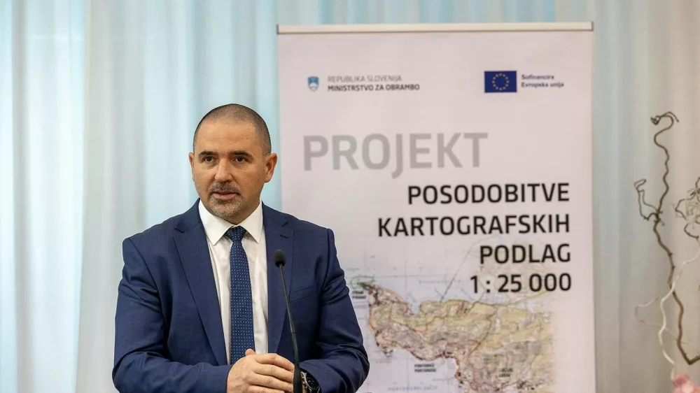 Državni sekretar MORS Boštjan Pavlin / Foto: Bruno Toič