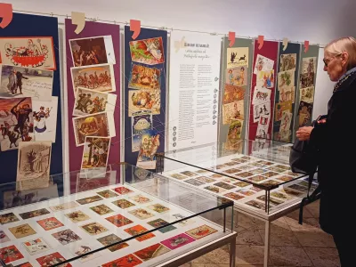 Z voščilnicami v čas naših prednikov