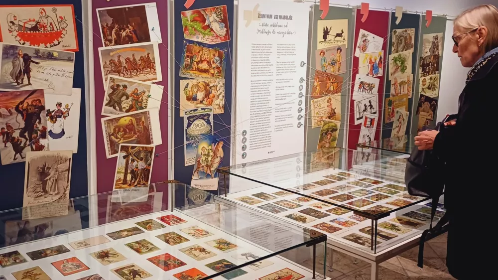 Z voščilnicami v čas naših prednikov