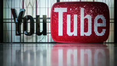 FILED - 07 December 2017, Berlin: The logo of the video portal Youtube is seen at the Youtube Space in Berlin. Photo: Sophia Kembowski/dpa