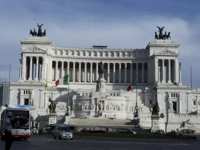 Italija, Rim, parlament, stavba. Foto: Reuters/Alamy