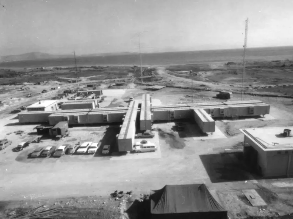 Nekdanja ameriška baza v Grčiji pri kraju Nea Makri