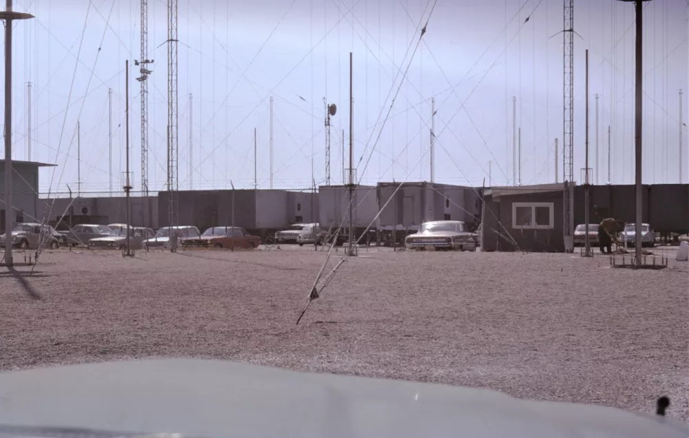 Nekdanja ameriška baza v Grčiji pri kraju Nea Makri