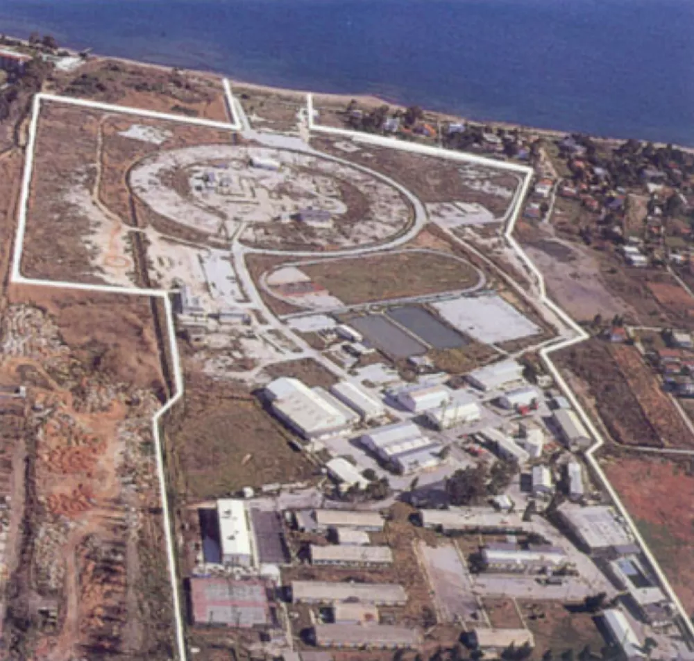 Nekdanja ameriška baza v Grčiji pri kraju Nea Makri