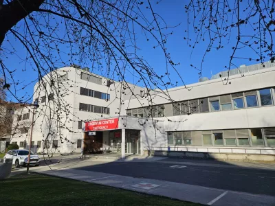 Maribor.Urgentni center UKC Maribor.