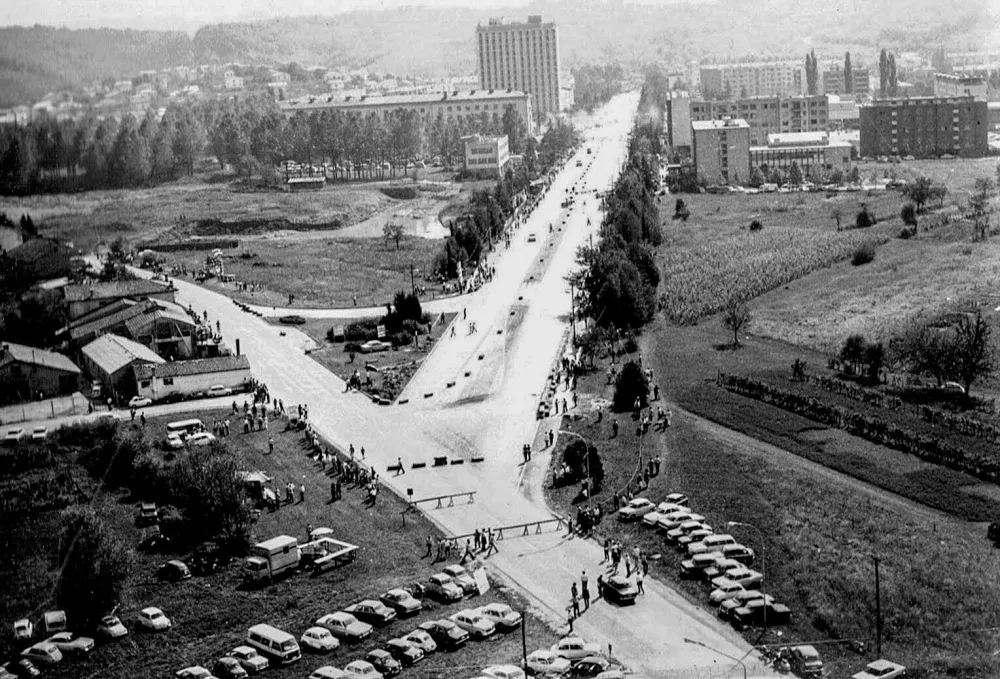Magistrala v Novi Gorici, nikoli dokončno uresničen projekt Edvarda Ravnikarja / Foto: Amd Nova Gorica