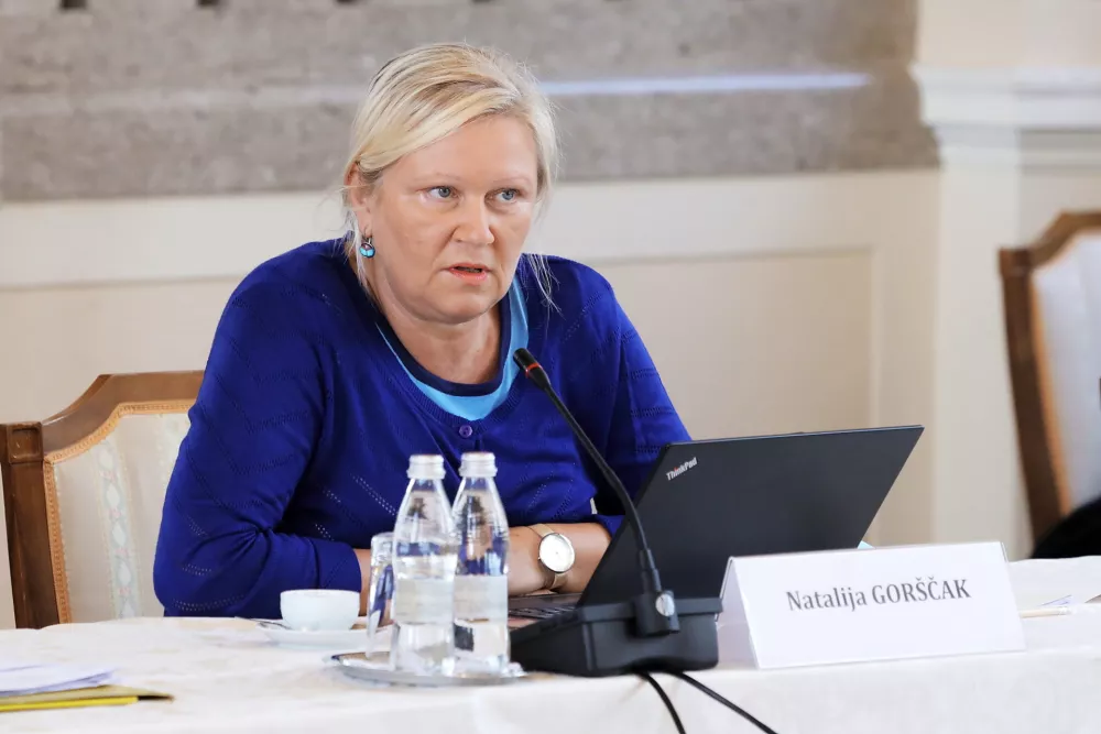 Direktorica Televizije Slovenija Natalija Gor&scaron;čak / Foto: STA