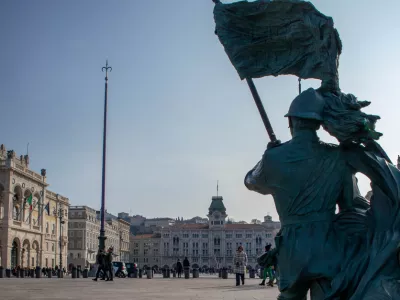 Ko je Černigoj moral prisilno zapustiti Ljubljano, se je vrnil v Trst. / Foto: Getty Images