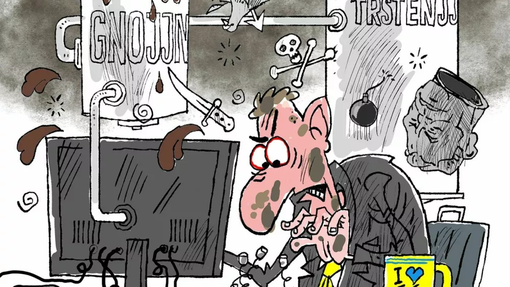 Ilustracija Jože Trobec / Foto: Jože Trobec