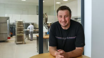 - 16.09.2025. - Matjaž Smodi&scaron;, biv&scaron;i ko&scaron;arkar, podjetnik, direktor tovarne pizz Kralj Matjaž.//FOTO: Bojan Velikonja / Foto: Bojan Velikonja