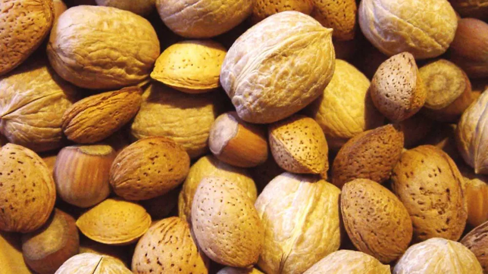 oreščki mandelj lešnik