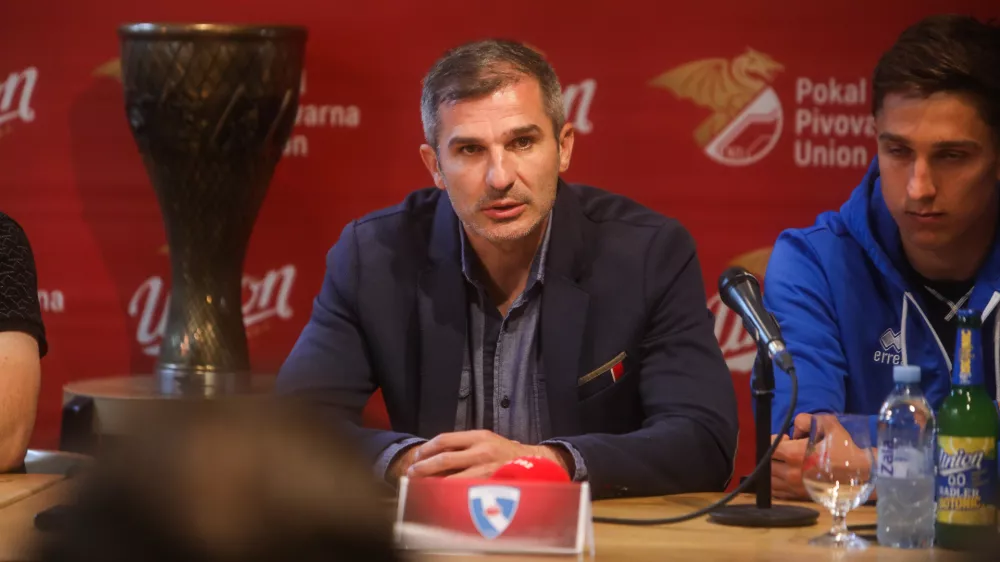 trener NK Nova Gorica Nenad Stojaković.- Tiskovna konferenca pred finalom Pokala Union v nogometu.- 22.05.2024. - Slavnostna akademija ob 30-letnici Delovnega in socialnega sodstva.//FOTO: Bojan Velikonja