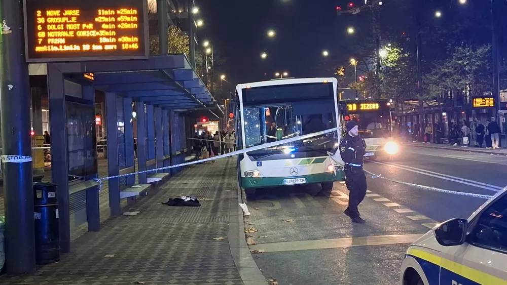 Policija ujela storilca, zakaj je zabodel šoferja avtobusa, še ugotavljajo