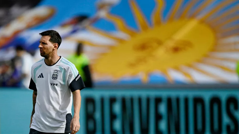Soccer Football - International Friendly - Argentina Training - Estadio Manuel Martinez Valero, Elche, Spain - November 13, 2025 Argentina's Lionel Messi during training REUTERS/Pablo Morano   TPX IMAGES OF THE DAY