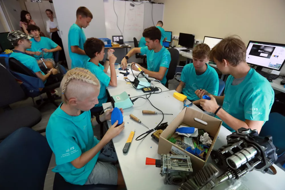28.08.2025 - poletna šola stojništva, strojna fakultetaFoto: Tomaž Skale