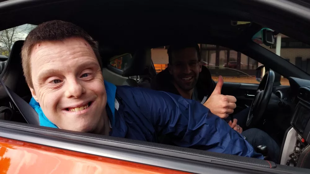 Žan se je današnjega dne veselil že nekaj časa. Foto: Vesna Levičnik