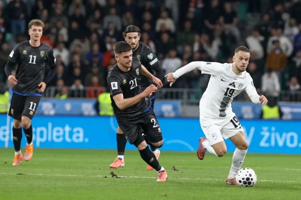 15.11.2025 - Nogomet reprezentanca slovenije- kvalifikacije za svetovno prvenstvo - Slovenija in Kosovo - stadion StožiceFoto: Luka Cjuha