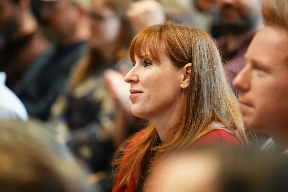 PA via ReutersFormer deputy prime minister Angela Rayner in the audience at a child poverty event, to mark the 60th anniversary of the Child Poverty Action Group (Cpag), at Somerset House, in central London. Picture date: Thursday November 6, 2025.No Use UK. No Use Ireland. No Use Belgium. No Use France. No Use Germany. No Use Japan. No Use China. No Use Norway. No Use Sweden. No Use Denmark. No Use Holland. No Use Australia.