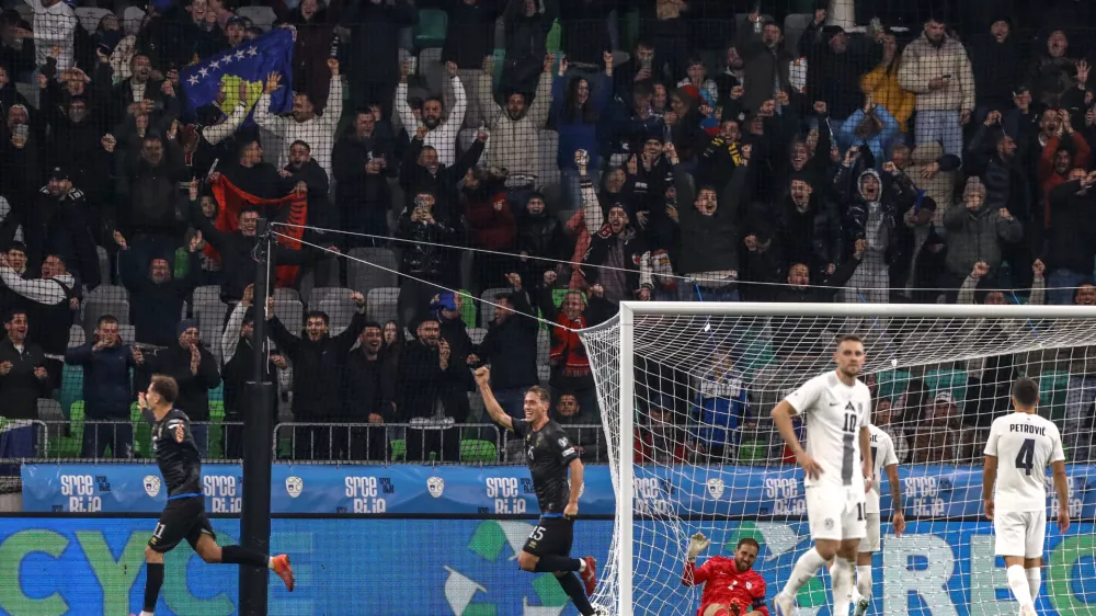 15.11.2025 - Nogomet reprezentanca slovenije- kvalifikacije za svetovno prvenstvo - Slovenija in Kosovo - stadion StožiceFoto: Luka Cjuha