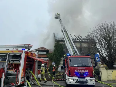 Požar Beltinci 16. 11. 2025