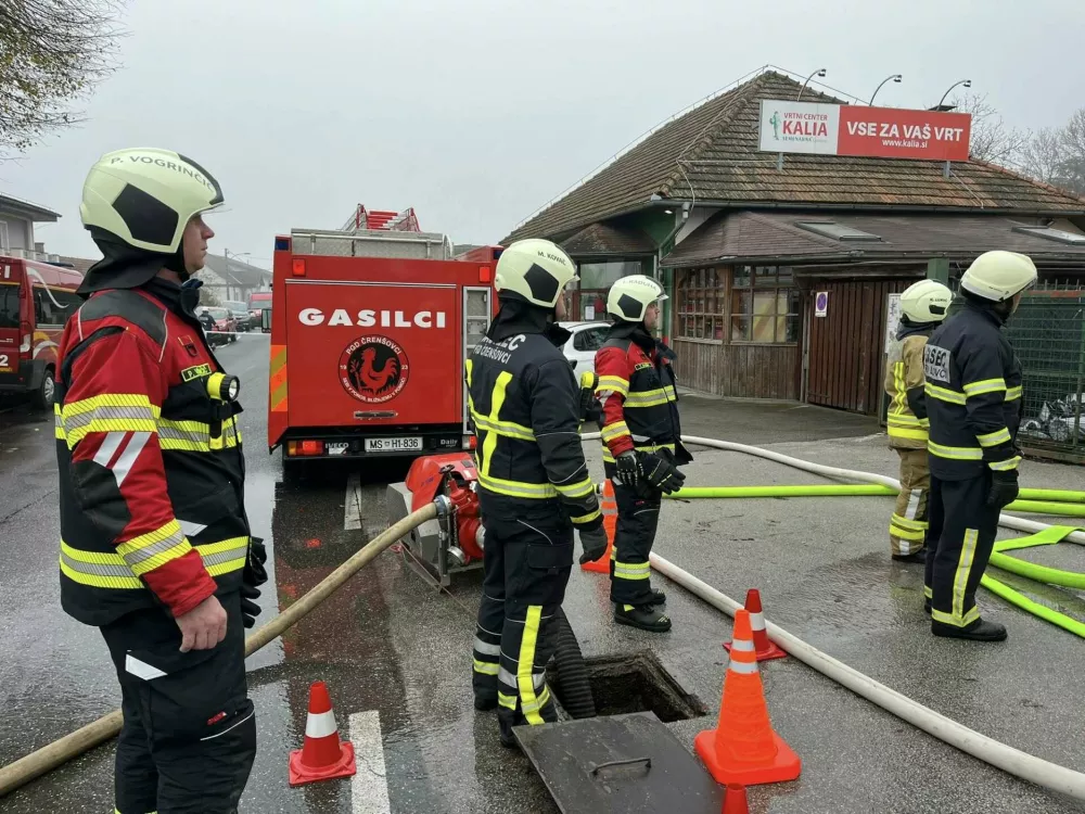 Požar Beltinci 16. 11. 2025