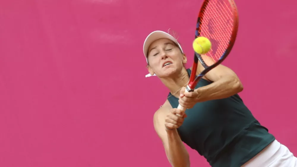 Kaja Juvan 14.9.2025 - tenis turnir WTA Tivoli Ljubljana Foto: LUka Cjuha