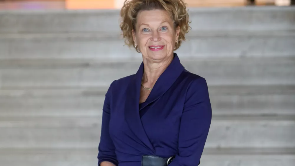 - 20.11.2025. - Branka Smole, direktorica Gledališča Tone Čufar na Jesenicah.//FOTO: Bojan Velikonja