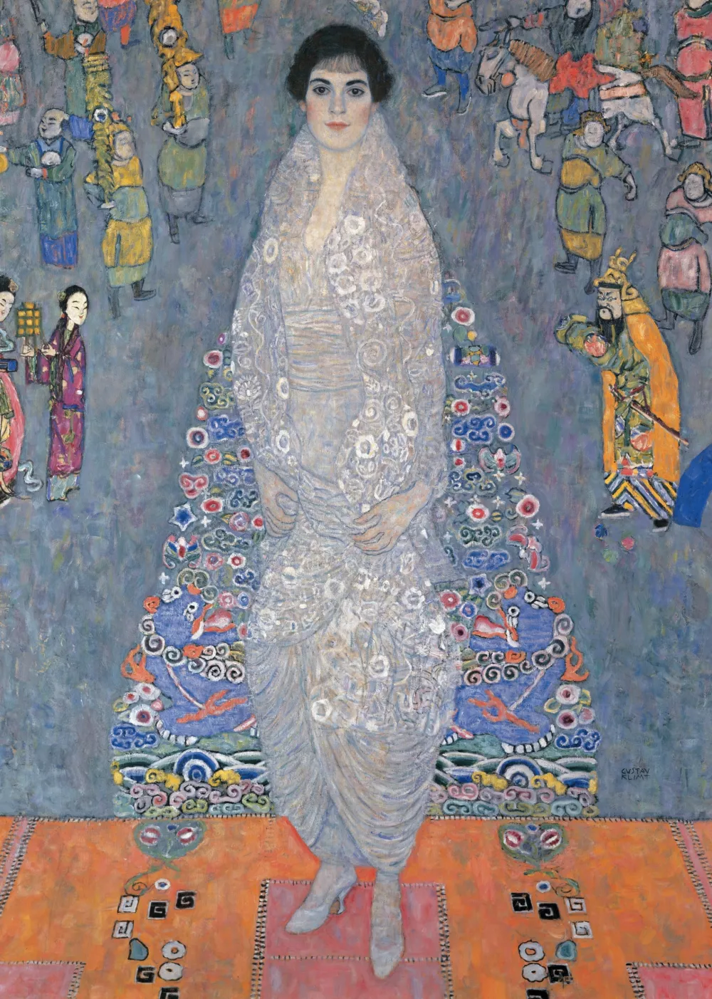 This image provided by Sotheby's shows Gustav Klimt's "Bildnis Elisabeth Lederer" (Portrait of Elisabeth Lederer), which sold for $236.4 million at auction Tuesday, Nov. 18, 2025, in New York. (Sotheby's via AP)