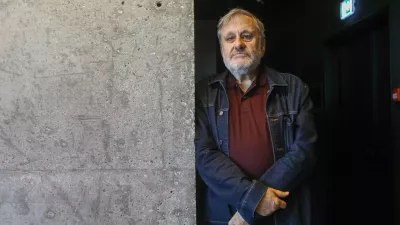 Slavoj Žižek4.11.2025 - predstavitev knjige Nebesa v razsulu Slavoja Žižka, ki je izšla pri Cankarjevi založbi, Foto: Luka Cjuha